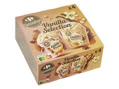 Pack Mini Pots Glace Vanille Sélection Carrefour Sensation 4 unités 240g