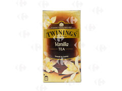 Infusions en Sachets Vanille Twinings 25 sachets.