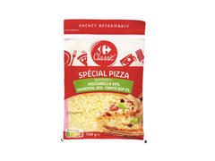 Fromage Râpé Spécial Pizza Carrefour 150g.