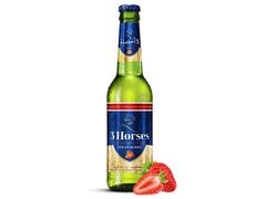 Bière Sans Alcool Fraise 3 Horses 33cl