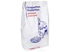 Croquettes au Bœuf pour Chiens Carrefour Blanc 4kg