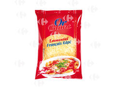 Emmental Rapé Or Blanc 100g.