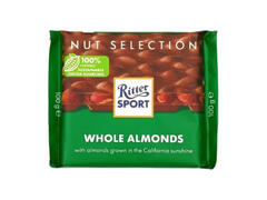 Tablette de Chocolat au Lait aux Amandes Ritter Sport 100g