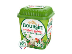 Fromage pour Salade à l'Ail & aux Fines Herbes Boursin 120g.