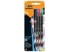 Feutres d'écriture intensity fin couleurs assorties BIC 4 unités
