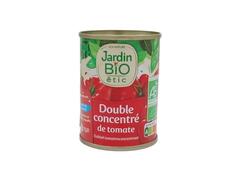 Conserve Double Concentré de Tomate Jardin Bio 140g.