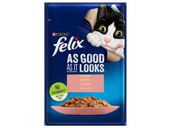 Pochons Chat Saumon Felix 85g