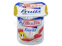 Dessert Lacté Litchi Elle Et Vire 125g.