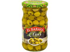 Bocal d'Olives Vertes Dénoyautées El Baraka 72cl.
