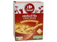 Biscuits Apéritif à l'Emmental Carrefour Classic 85g