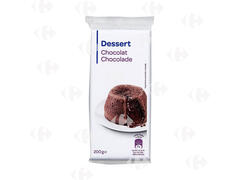 Tablette Chocolat Dessert Noir Carrefour Blanc 2X200g