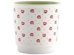 Gobelet à Café Personnalisé Blanc Fleurs Kasa 8 cl