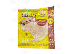 Tortillas de Blé Complet Zanuy 320g 8 feuilles