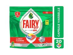Pastilles Lave-vaisselle Tout-En-1 Plus Original Fairy 30 unités.