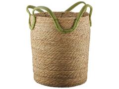 Panier avec Anses Colorées Grande Kasa 39 x 39 x 45 cm