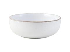 Assiette Creuse en Porcelaine Grandola Blanche Kasa 16cm