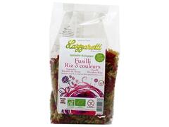 Fusilli de Riz 3 Couleurs Lazzaretti 250g