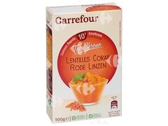 Lentilles Corail Carrefour 500g