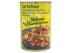 Mélange de 4 Champignons Carrefour 400g.