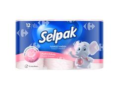 Papier Hygiénique 3 Plis Powder Selpak 12 unités