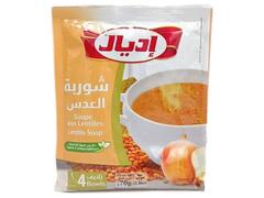 Soupe aux Lentilles Idéal 100g.