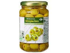 Olives Vertes Dénoyautées Carrefour 37cl
