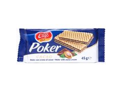 Gaufrette Cacao Poker 45G