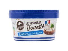 Fromage Fouetté à Tartiner Nature Carrefour Original 150g