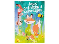 Jeux d'Activités et Coloriages Renard
