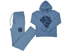 Jogging pour Homme à Capuche Ask God Trust God Thank God