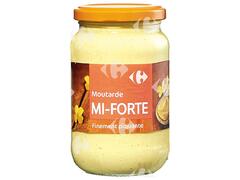 Moutarde Mi-Forte Carrefour 350g.