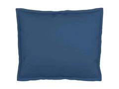 Taie d'Oreiller Framboise en Percale de Coton Bio Tex Home 50x70 cm