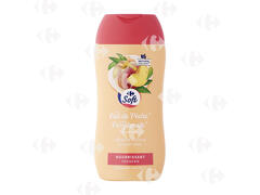 Crème de douche Pêche Amande Carrefour 250ml