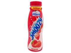 Yaourt à boire Fraise Bouteille Albane Smoozy 450g.