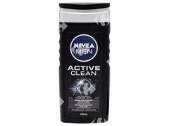 Gel douche 3en1 Active Clean Nivea Men 250ml