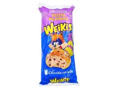 Brioches aux Pépites Chocolat au Lait Weikis 320g 6 unités.