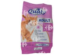 Croquettes au Bœuf et au Saumon pour Chats Adultes Quaty 1kg