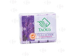 Savon Dur Lavande Taous 4x125g