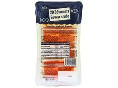 Bâtonnets Saveur Crabe Saint Malo 400g 20 bâtonnets