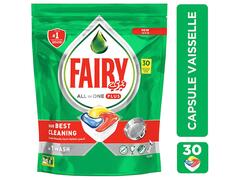 Pastilles Lave-vaisselle Tout-En-1 Plus Original Fairy 20 unités.