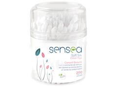 Cotons Tiges Boîte Ronde Sensea 200 unités