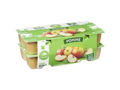 Compote Pomme Carrefour Classic 16x100g