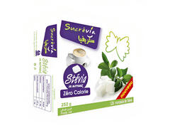 Boîte de Sucre Stévia en Morceaux Zéro Calorie Sucrévia 252g