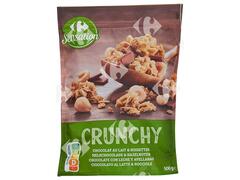 Muesli Croustillant Chocolat au Lait et Noisettes Carrefour 500g
