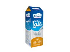 Lait Demi-Ecrémé Pasteurisé Carton Albane 485g.