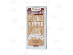 Chocolat Pâtissier Blanc sans Sucre Torras 200g.