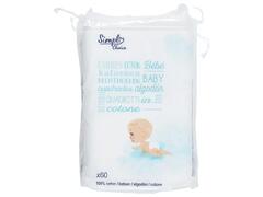 Conton Lingettes Nettoyantes pour Bébé Simpl 60 unités