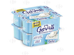 Pack Fromage Frais Nature Sucre Gervais 8 x 110g