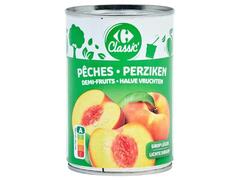 Fruits au Sirop Pêche Demi-Fruits Carrefour Classic 420g