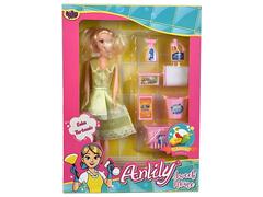 Poupée avec Kit de Nettoyage Anlily 32,2x15x17,1cm